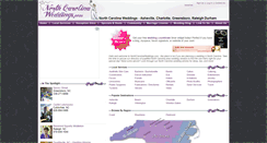 Desktop Screenshot of northcarolinaweddings.com